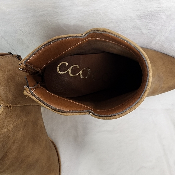 Ccocci Norah Tan Size 9 Ankle Boots - Picture 3 of 16